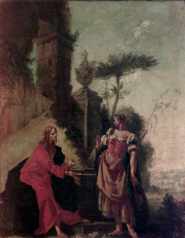 Capella Francesco sec. XVIII, Gesù Cristo e la samaritana