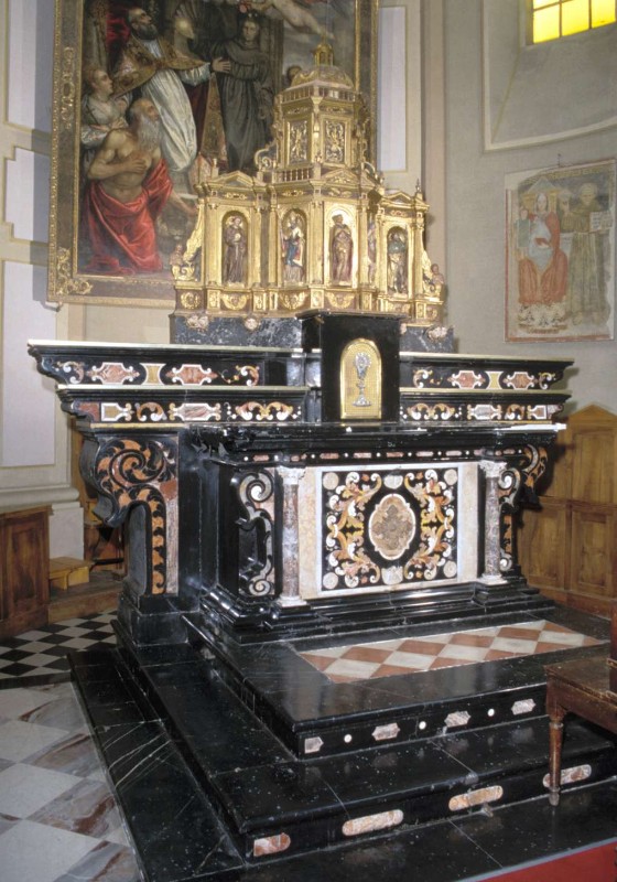 Ambito bergamasco-Ditta Clerici T. sec. XVII-XX, Altare maggiore