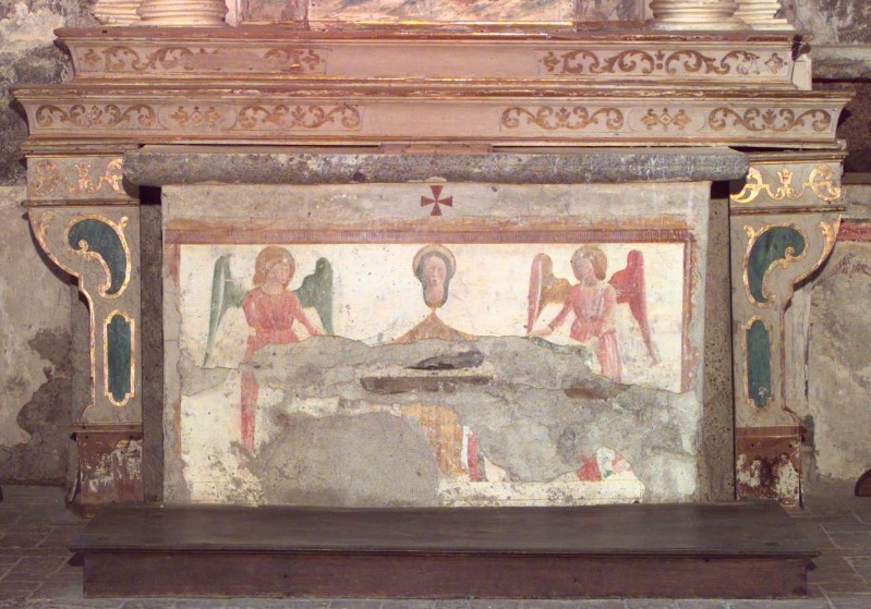 Ambito lombardo sec. XVI, Altare