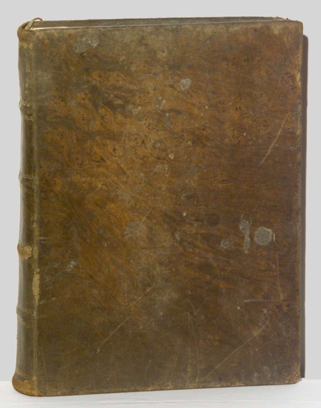 Ambito italiano sec. XVIII, Libro liturgico in cuoio impresso