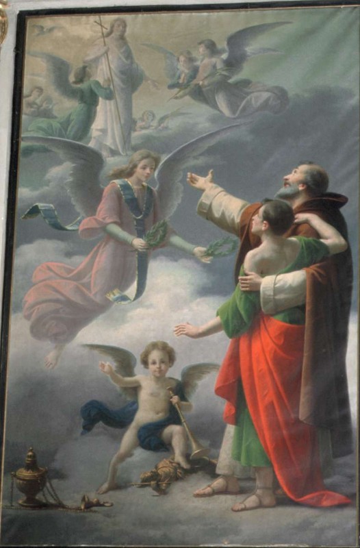 Galizzi L. sec. XIX, San Nazario e San Celso in gloria