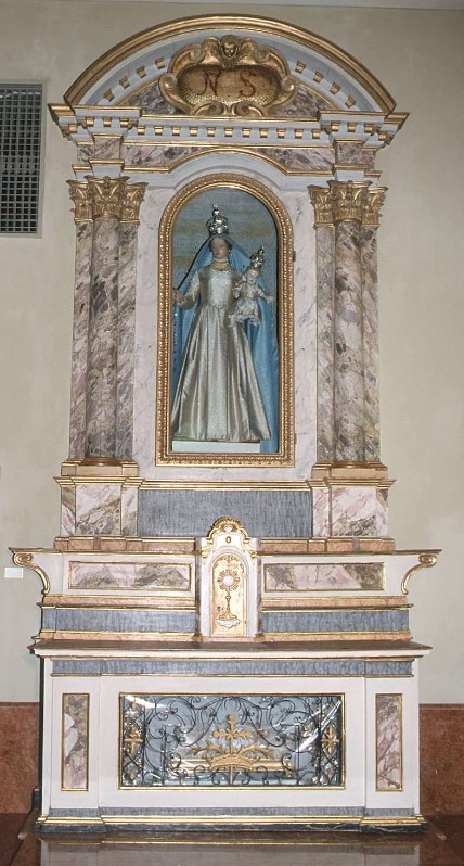 Ambito lombardo sec. XIX, Altare della Madonna del Rosario