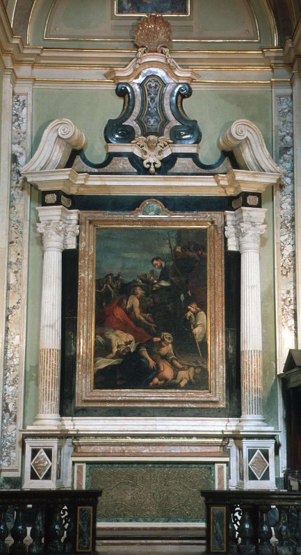 Marchesi-Aglio sec. XVI-XVIII, Altare di San Carlo B.