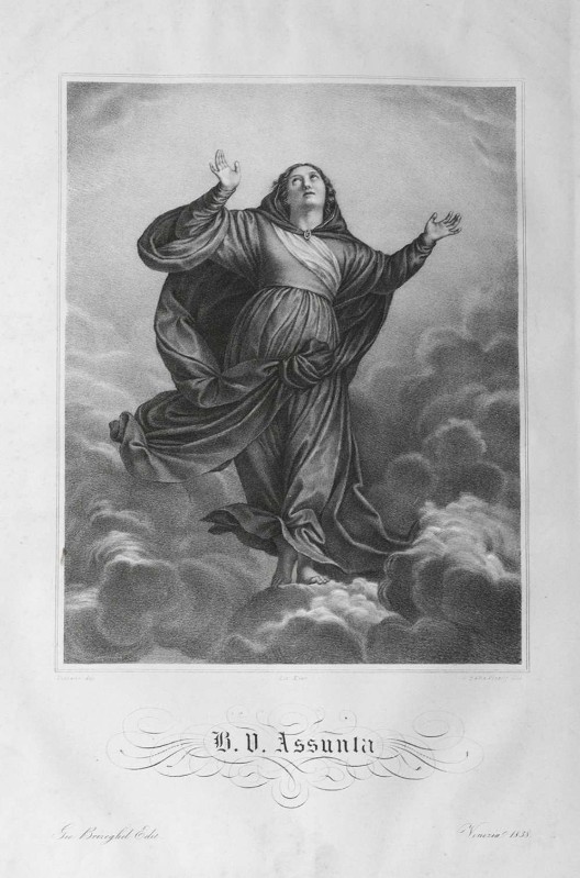 Vicari G.B. sec. XIX, Assunzione della Madonna