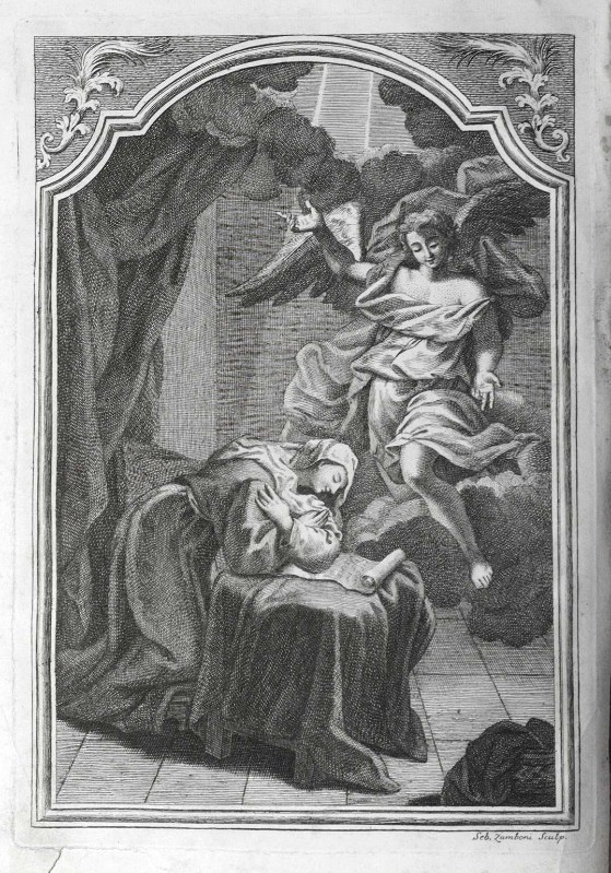 Zamboni S. sec. XVIII, Annunciazione