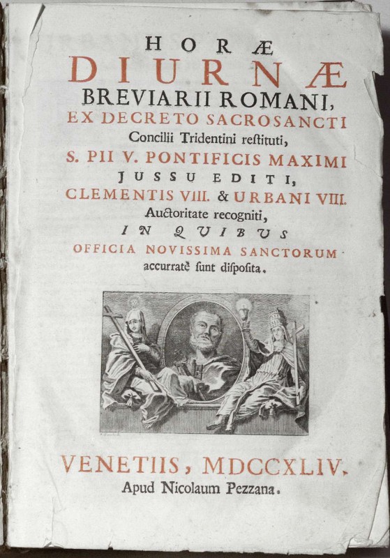 Zucchi F. sec. XVIII, San Pietro e allegoria della fede