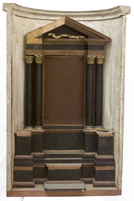 Ambito bergamasco sec. XVIII, Modello di altare