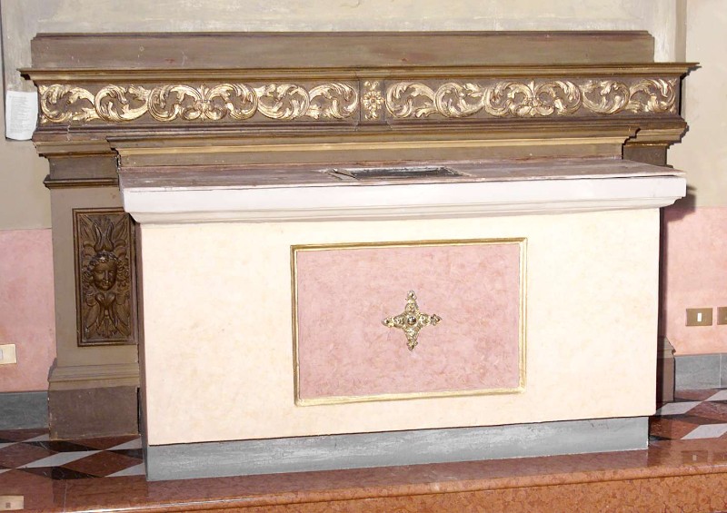 Ambito lombardo sec. XVII-XX, Altare di Santa Margherita da Cortona