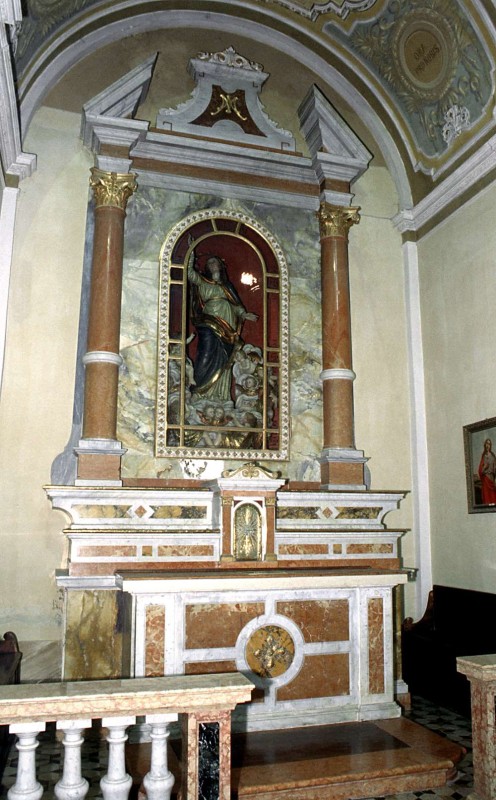 Ambito bergamasco sec. XIX, Altare della Madonna assunta
