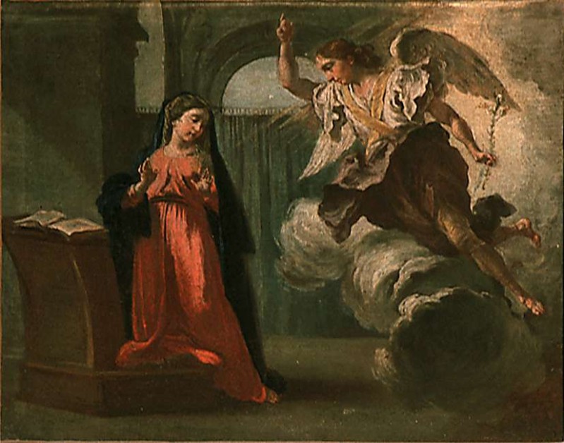 Capella F. sec. XVIII, Annunciazione