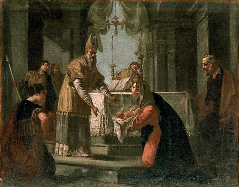 Capella F. sec. XVIII, Purificazione della Vergine