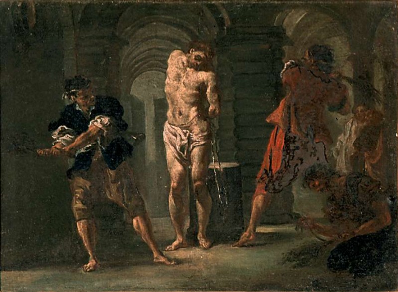 Capella F. sec. XVIII, Flagellazione di Gesù Cristo