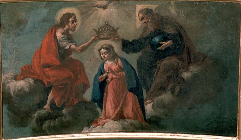 Capella F. sec. XVIII, Incoronazione della Vergine