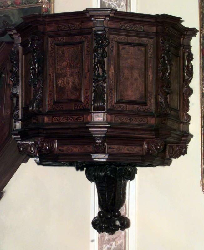 Bottega di Rovelli A. di Cusio sec. XVII-XVIII, Pulpito