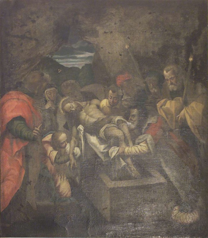 Copia da Keil E. detto Monsù Bernardo sec. XVII, Deposizione di Gesù Cristo