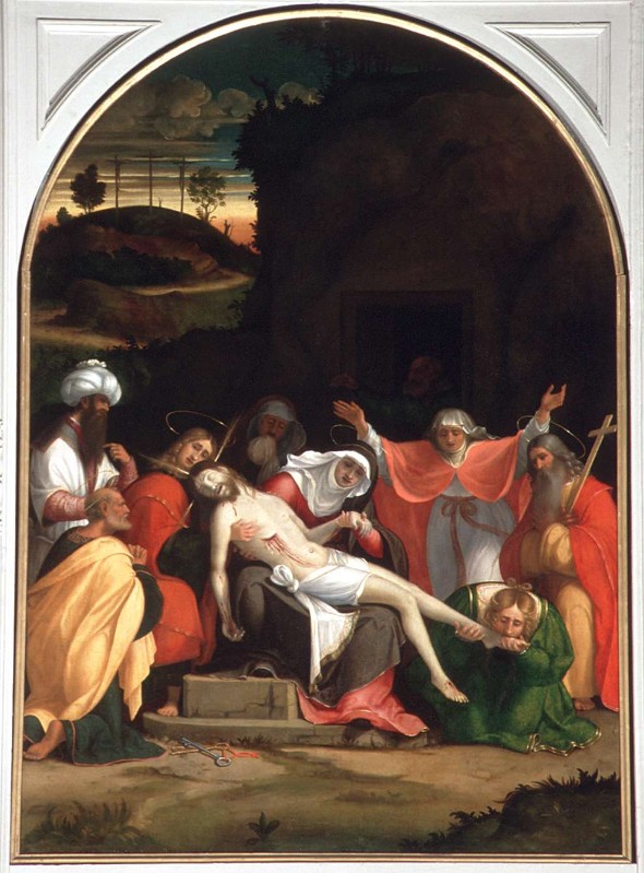 Previtali A. (1515), Deposizione di Gesù Cristo