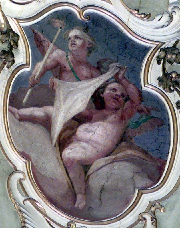 Ferretti A. (1756), Angioletti con Veronica e spugna