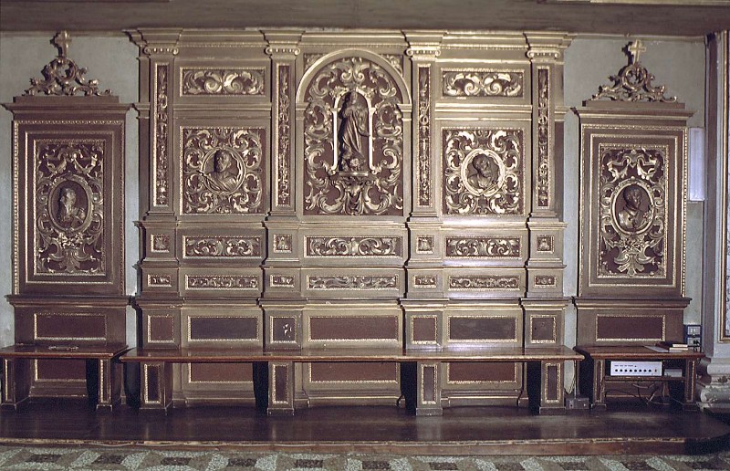 Ambito bergamasco (1905), Bancale da presbiterio