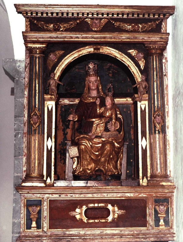 Ambito bergamasco sec. XVI, Ancona della Madonna del Carmine