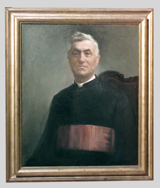 Ambito bergamasco sec. XX, Ritratto di monsignor Giuseppe Pezzoli
