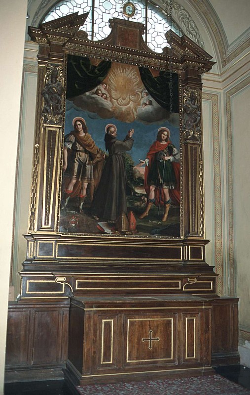 Ambito lombardo sec. XVII-XVIII-XX, Altare dei Santi
