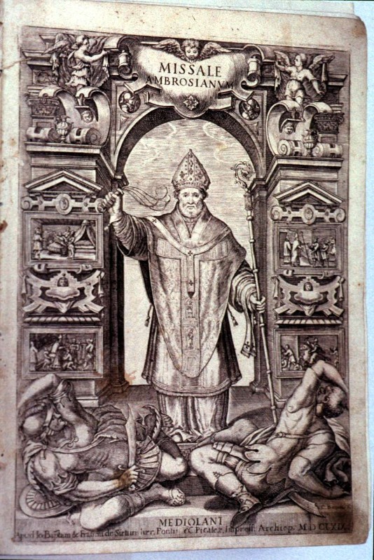 Bassanus C. sec. XVII, Sant'Ambrogio