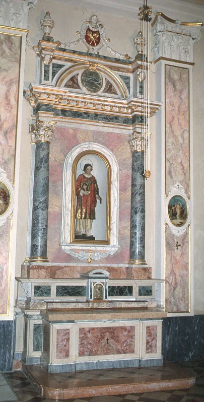 Ambito lombardo sec. XIX, Altare di Santo Stefano