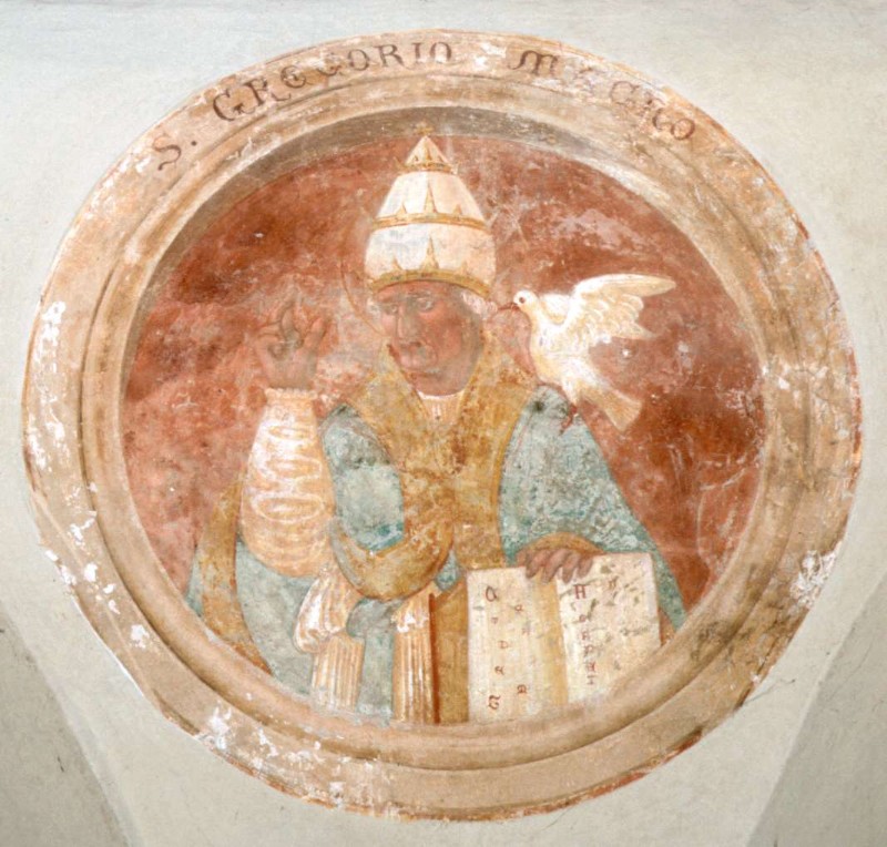 Ambito bergamasco sec. XVI, San Gregorio Magno