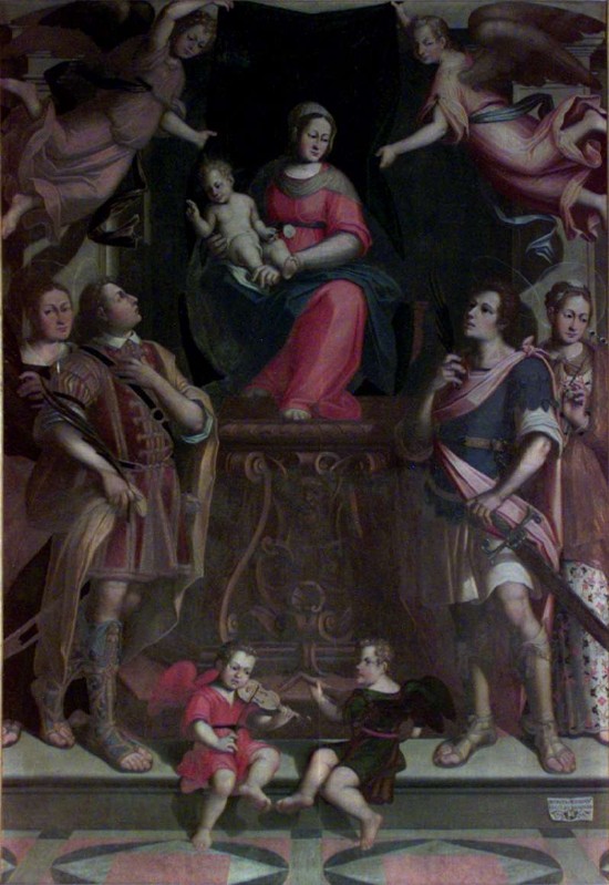 Ronzelli P. (1621), Madonna col Bambino e Santi