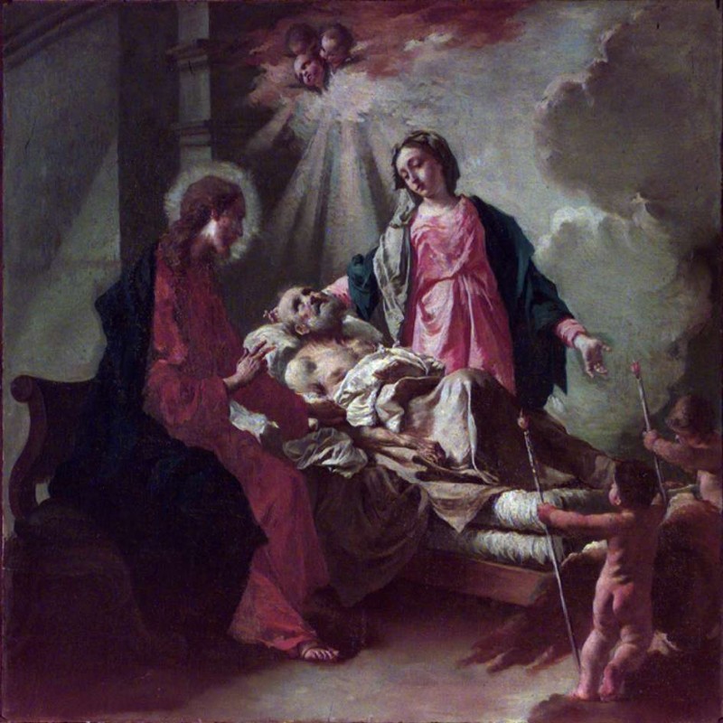 Cappella F. sec. XVIII, Transito di San Giuseppe
