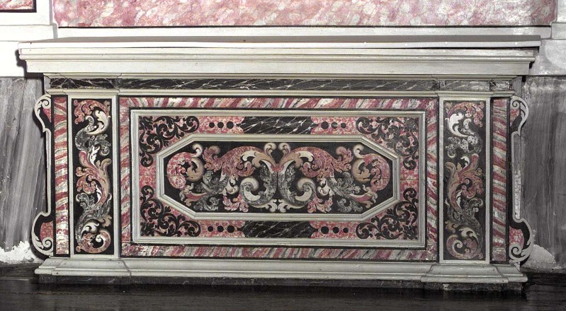 Ambito bergamasco secondo quarto sec. XVII, Altare