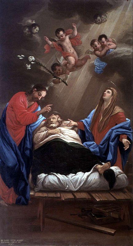 Cifrondi A. (1690), Transito di San Giuseppe