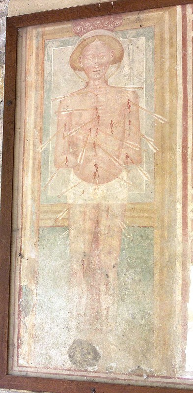 Ambito bergamasco sec. XV, San Sebastiano