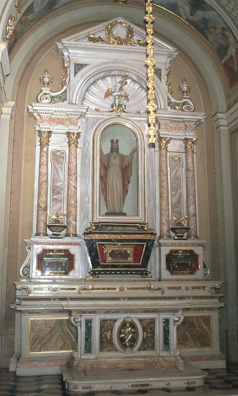 Ambito lombardo sec. XIX, Altare del Sacro Cuore di Gesù