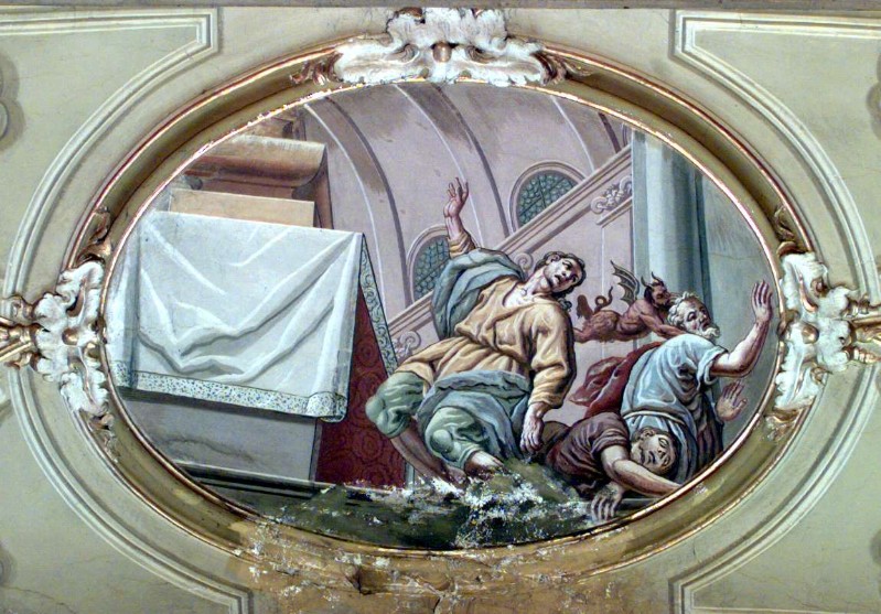 Quaglio D. (1760), San Pancrazio e la caduta degli idoli