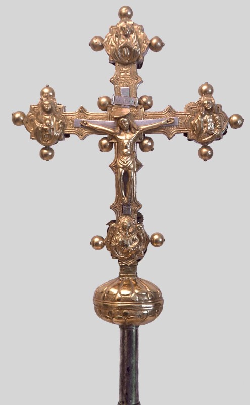 Ambito lombardo-veneto sec. XVI, Croce astile