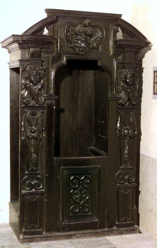 Ambito bergamasco sec. XVII-XVIII, Confessionale destro