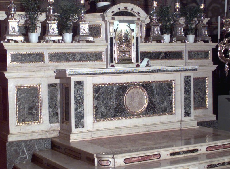 Bottega bergamasca sec. XIX, Altare maggiore