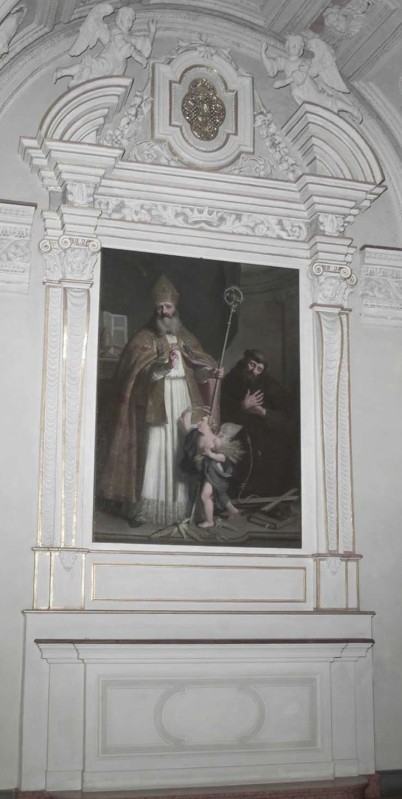Ambito lombardo sec. XVII-XX, Altare di S. Spiridione e S. Francesco