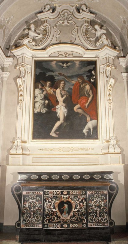 Ambito lombardo sec. XVII-XVIII, Altare del Battesimo di Gesù