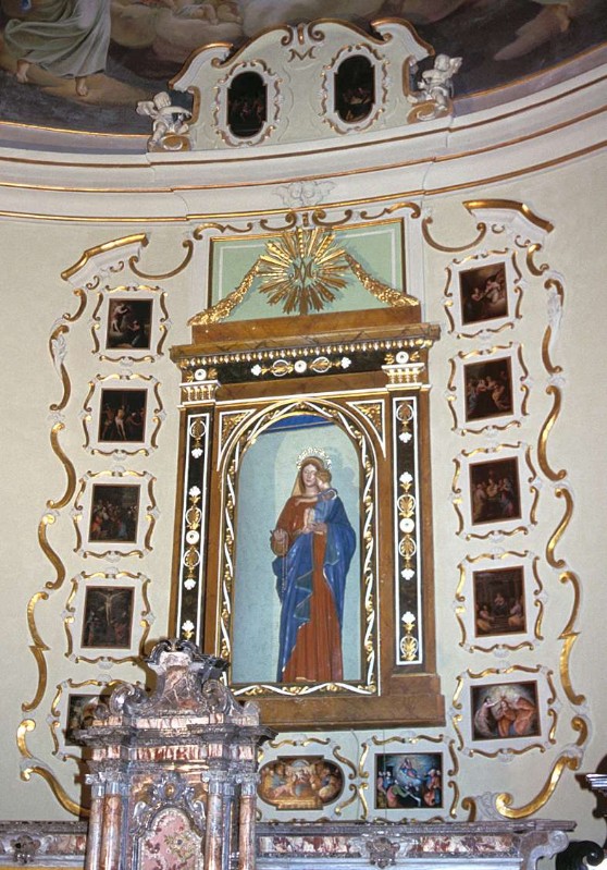 Ambito bergamasco sec. XVII, Cornice architettonica