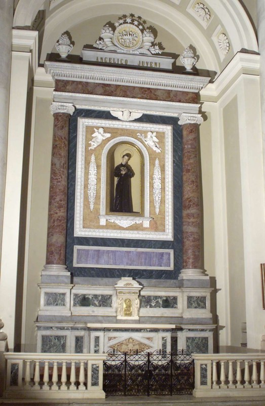 Rusconi F. sec. XIX, Altare di S. Luigi