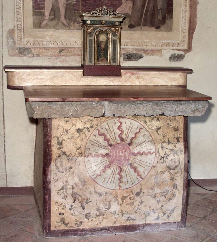 Ambito bergamasco sec. XVI-XIX, Altare maggiore