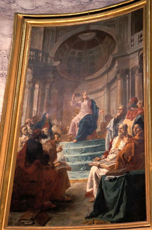 Capella F. (1763), Gesù tra i dottori nel tempio