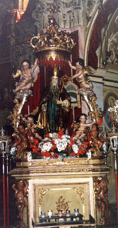 Ambito bergamasco (1924), Trono processionale