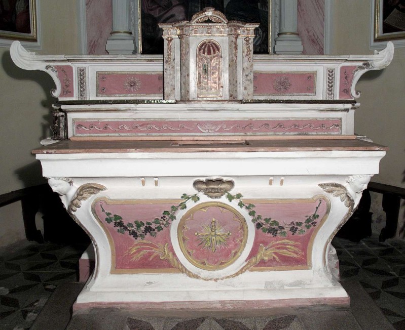 Ambito bergamasco (1854), Altare maggiore