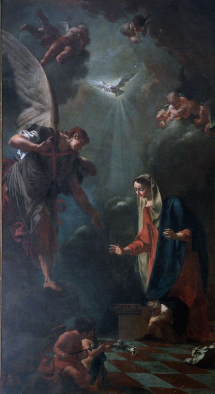 Cappella F. (1776), Annunciazione
