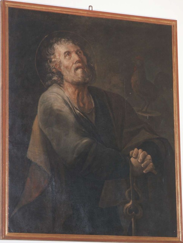 Cifrondi A. (1701), San Pietro e il gallo