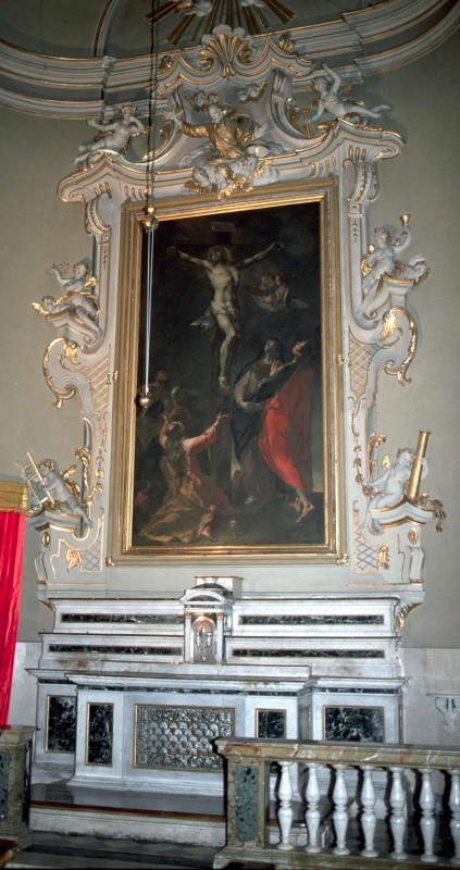 Ambito lombardo sec. XIX, Altare del Crocifisso