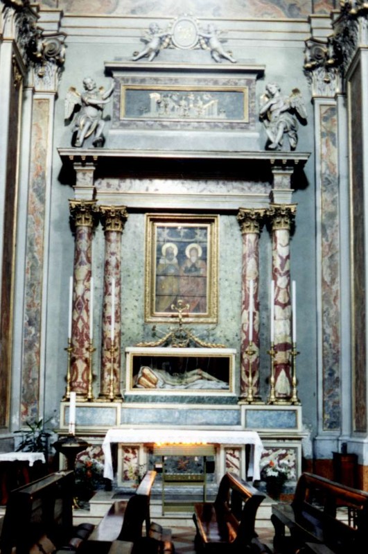 Ambito lombardo sec. XIX, Altare dei Santi Anna e Gioacchino